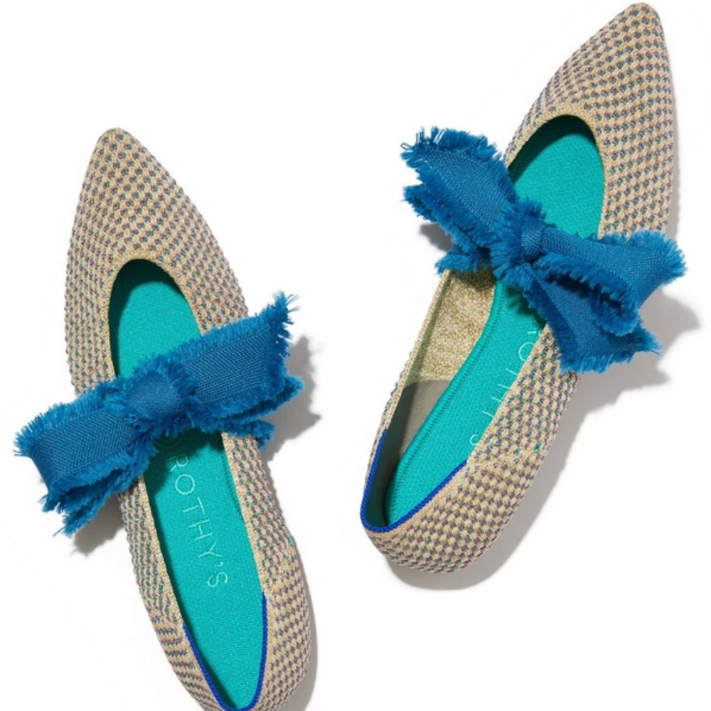 Rothy's Mary Jane Multi Metallic